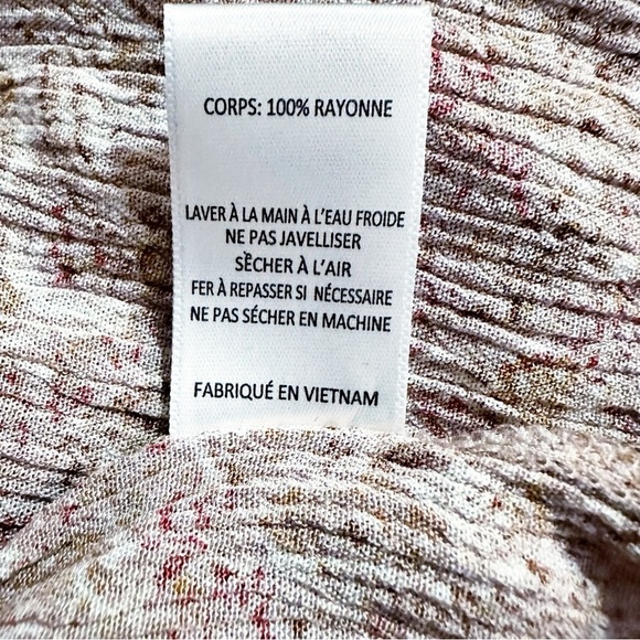 Lush Paisley Dress/Tunic Size Medium - Picture 5 of 5